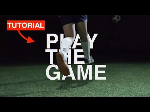 REVEAL TEXT BEHIND MOVING OBJECTS AND PEOPLE IN AFTER EFFECTS TUTORIAL