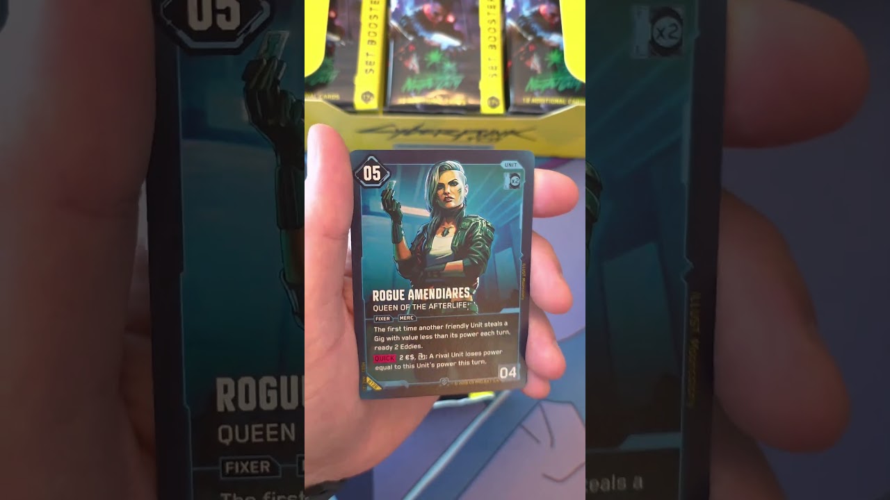 3 more packs from DC's Cyberpunk TCG set booster! What do y'all think of this TCG so far?