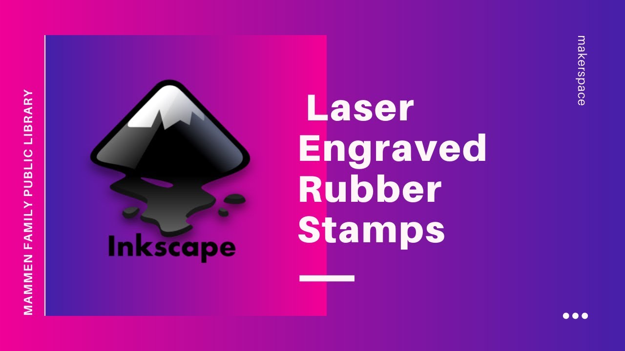 Inkscape Laser Engraved Stamps YouTube