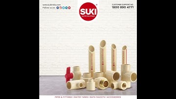 CPVC Leak Proof - Pipes and Fittings | SUKI Water Solutions