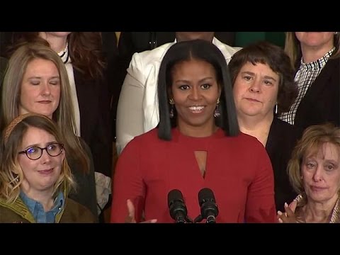 ميشيل اوباما في كلمتها الوداعية التنوع هو من جعل من أميركا عظيمة