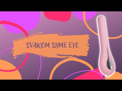 Интеллектуальный вибратор для секса и мастурбации с камерой Svakom Siime Eye Pale Pink в сексшопе ДИДО, видео 1