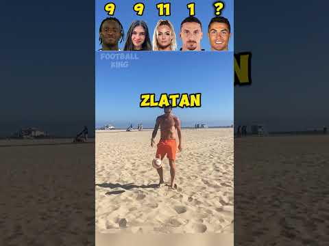 Batshuayi VS Celine VS Lehmann VS Zlatan VS Ronaldo Juggling Challenge⚽