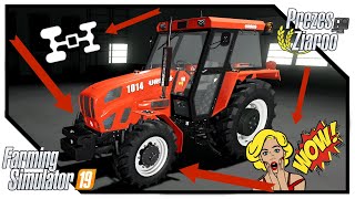 URSUS 4x4 KARASIA!? 🤯 Jak dodac napęd do traktora w FARMING SIMULATOR 2019!? ⭐ E-lekcja #12 PL!! ⭐ screenshot 4