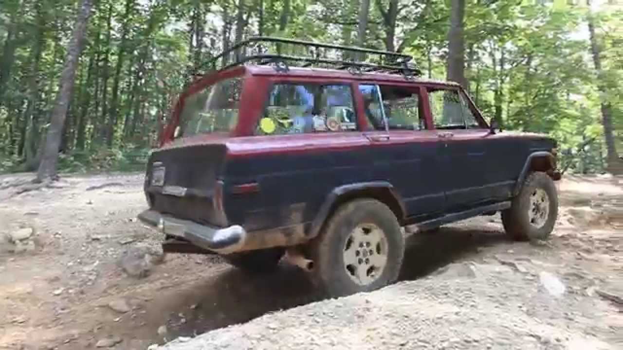 full size jeep cherokee on daniel at uwharrie national forest at the full size jeep