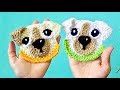 PERRITO TEJIDO A CROCHET PASO A PASO APLIQUE PARA  DECORAR