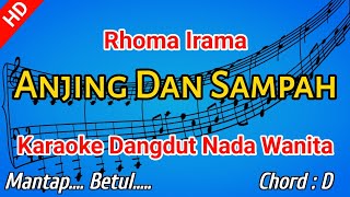 ANJING DAN SAMPAH KARAOKE - Rhoma Irama - Nada Wanita