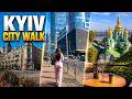 UKRAINE S CAPITAL IN 4K KYIV CITY WALK A JOURNEY THROUGH THE STREETS 
