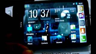 Android Gingerbread Running on HD2