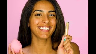 How to Apply Cake Face Concealer with Blending Egg Beauty Sponges | Beauty Bakerie Cosmetics Brand