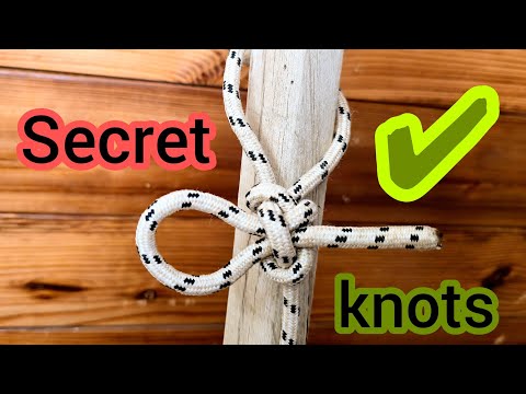 Revealing the secret of the knot is very necessary and very strong for survival.