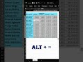🔥 ALT + = से 1 सेकंड में Total निकालें! 💯 Excel AutoSum Shortcut | हर Beginner को पता होना चाहिए