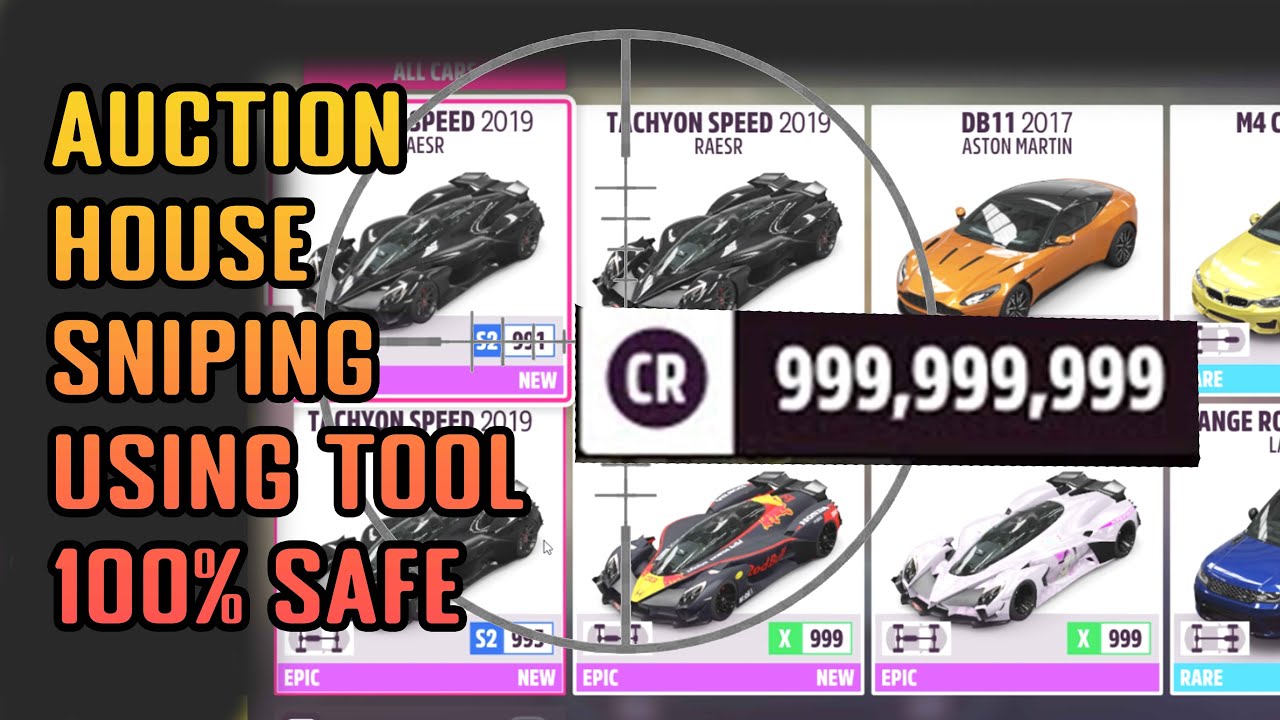 Auction House Sniping Bot Forza Horizon 5 | Unlimited Credits - YouTube
