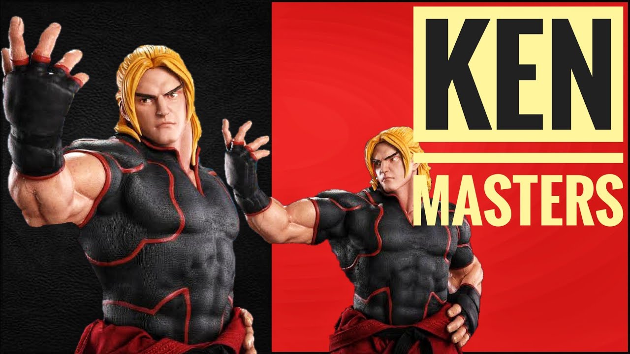 KEN MASTER estatua de PCS de STREET FIGHTER V -feat. Andre BowseR- MÉXICO 🇲🇽