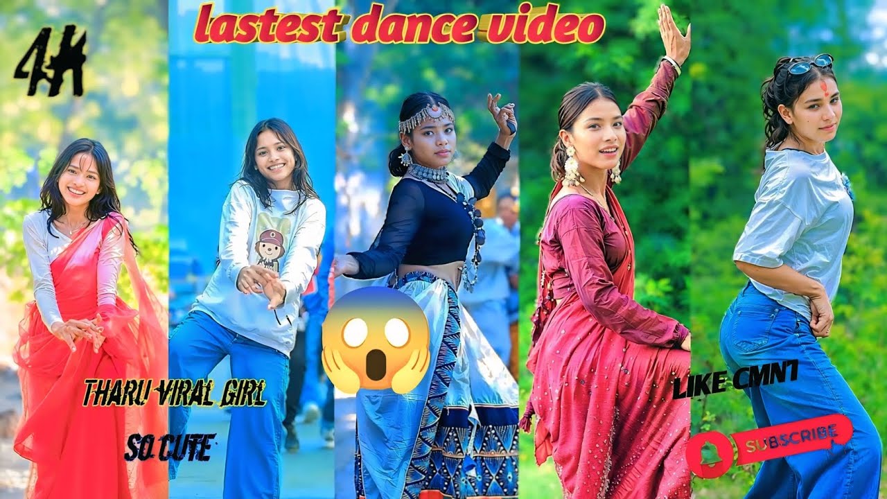 Lastest dance video of tharu chaudhary viral video ✅