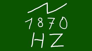 1870 hz saw
