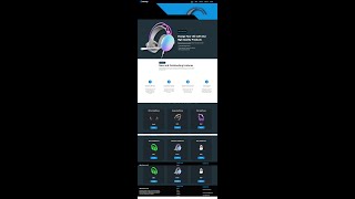 Landing-page || Headphone product landing page using html css js|| html css begginer level projects