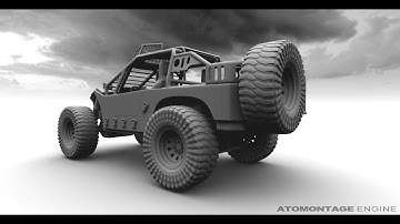 A 2GVx Buggy Model (with motion blur)