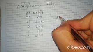 Multiplicación Rusa