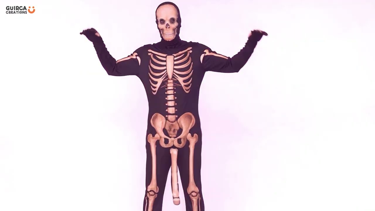 ITODA Guanti da scheletro fantasma ossa guanti da ciclismo all'aperto guanti da ciclismo guanti a dita piene per Halloween, travestimenti, cosplay, danza, feste, accessori per spettacoli teatrali