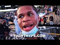 DEVIN HANEY IMMEDIATE REACTION TO RYAN GARCIA KNOCKING OUT CAMPBELL IN 7 AFTER GETTING DROPPED