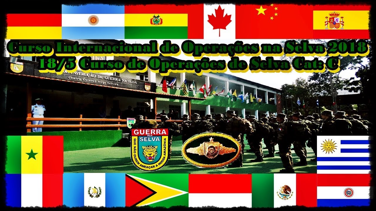 CIGS - Formatura do Curso Internacional de Operações na Selva