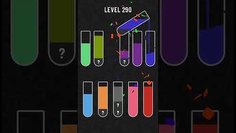 How to do Water sort Puzzle level 290 | Water sort puzzle | Color Sorting Game | Gaming Shortcuts |