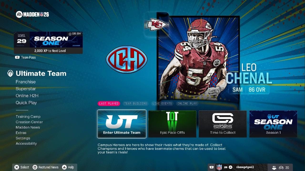 Madden NFL 26 Update 1.006