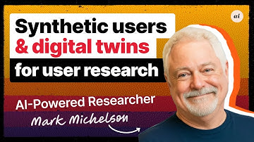 Building synthetic users for advanced user research