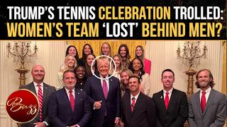 Trump’s Women’s Tennis Celebration FAILS: Critics Say Women Were ‘Overshadowed’ By Men | WATCH