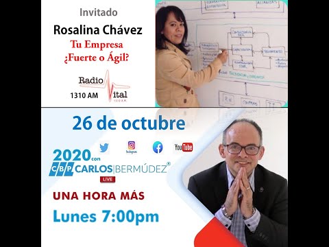 Nos Invita #RosalinaChávez #EnVivo #LaEntrevista #CarlosConActitud