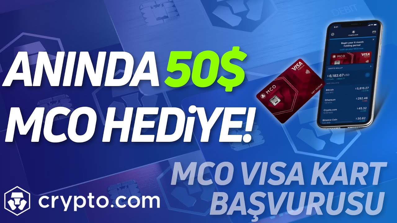 MCO VISA KART NEDİR? 50 DOLAR BONUS NASIL ALINIR? | MCO 50$