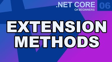 .Net Core - Extension Methods C#