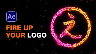 Logo Reveal Animation Saber and After Effects Particles