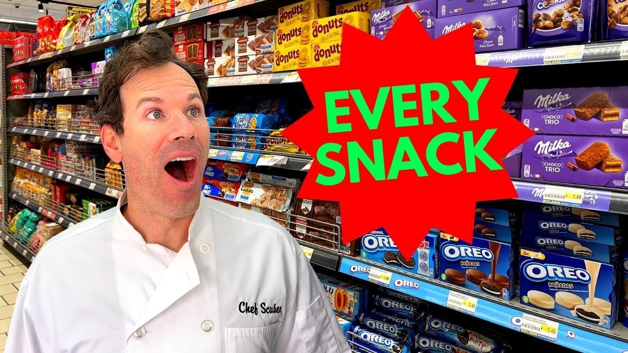 Я купил все закуски в Португалии и попробовал их.