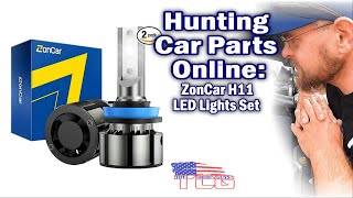 Hunting Car Parts Online: ZonCar H11 LED Light Kit Review