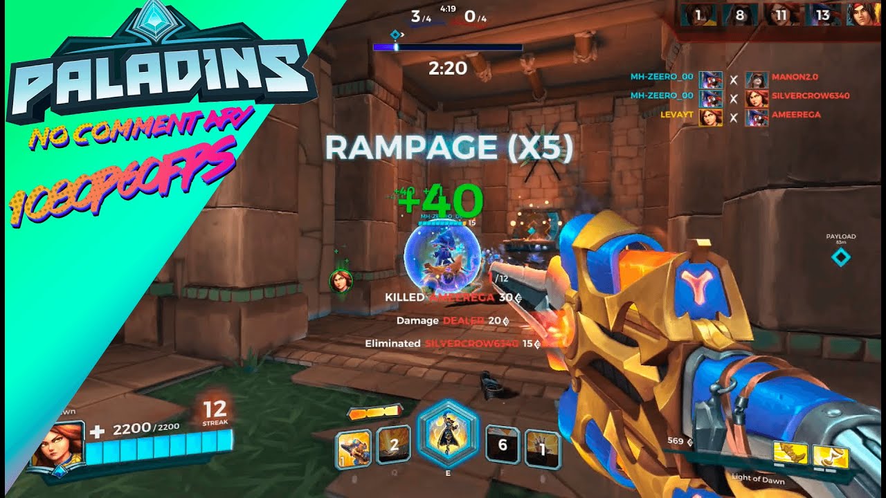 Paladins: Furia (Siege, Frog Isle) Gameplay (No Commentary) [1080p60FPS ...