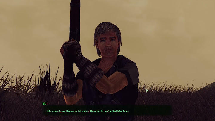 The Worst Mugger in the Wasteland - Random Encounter