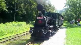 Vláčik Detskej Železnice A Kocúr V Čižmách Na Alpinke 28. Júla 2012