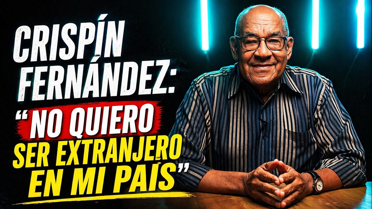 No quiero ser extranjero en mi país