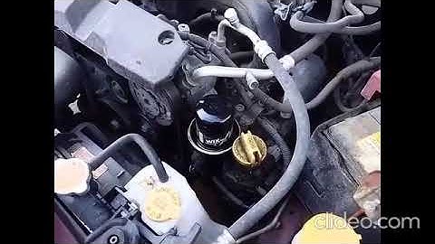 Subaru Wix oil filter leaks