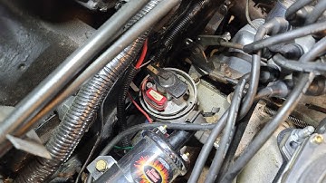 How to test your vacuum advance diaphragm can for distributor on older classic car Ignition timing