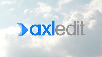 Axledit promo video