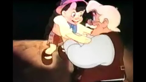 映画「ピノキオ」 (1940) ディズニー名作ビデオコレクション予告編   Pinocchio   Trailer