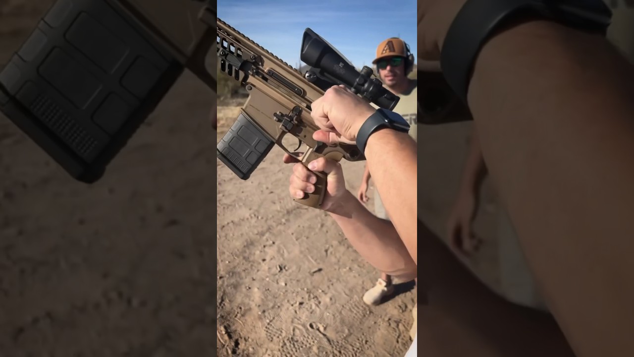 How do you miss that bad? Sig MCX Spear 308 XM7 #sigsauer #cod #army #gun