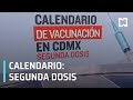 ¿Cuál es el calendario de vacunación de segundas dosis para adultos mayores en CDMX? - Despierta