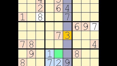 How to Solve Los Angeles Times Sudoku Expert  October 14, 2023