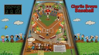 Charlie Brown Baseball Pinball VPX