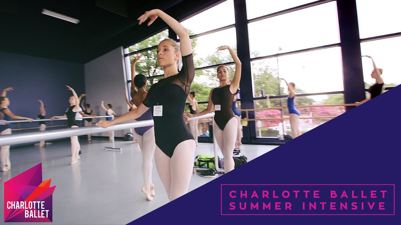 Charlotte Ballet Summer Intensive Week One - YouTube