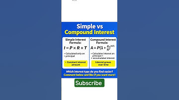 Simple or Compound? Learn the Difference in 15 Seconds!”#maths #profitstudy